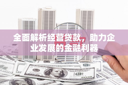 白云鄂博矿区全面解析经营贷款，助力企业发展的金融利器