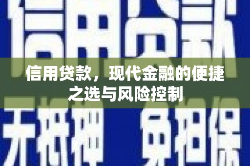 白云鄂博矿区信用贷款，现代金融的便捷之选与风险控制