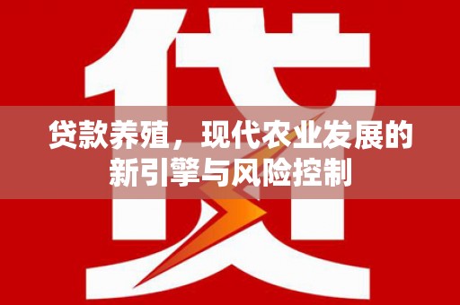 白云鄂博矿区贷款养殖，现代农业发展的新引擎与风险控制