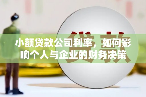 白云鄂博矿区小额贷款公司利率，如何影响个人与企业的财务决策