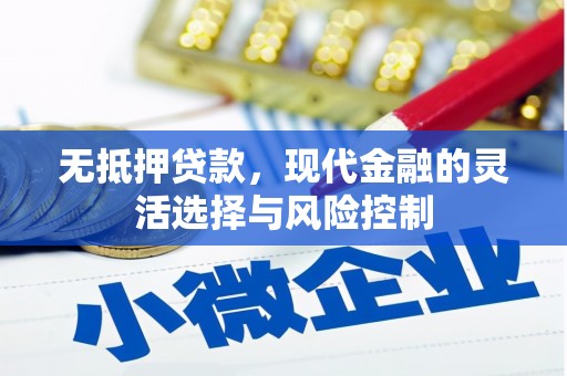 白云鄂博矿区无抵押贷款，现代金融的灵活选择与风险控制