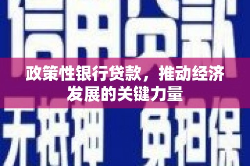 白云鄂博矿区政策性银行贷款，推动经济发展的关键力量