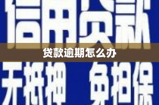 白云鄂博矿区贷款逾期怎么办