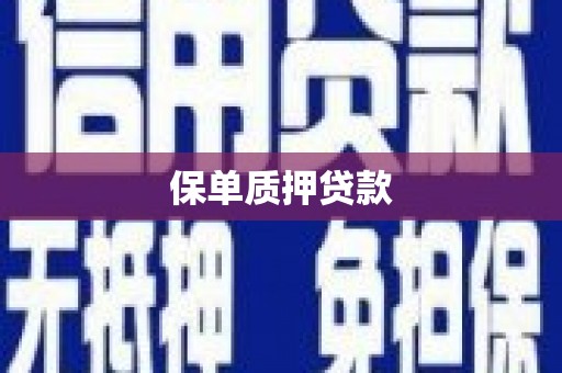 白云鄂博矿区保单质押贷款